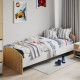 Teenage bed "Color Block" on slats 1900/800mm. (Artisan Oak/Nymphaea Alba)