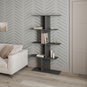 8-shelf rack, 910/1790/290mm. (Anthracite)
